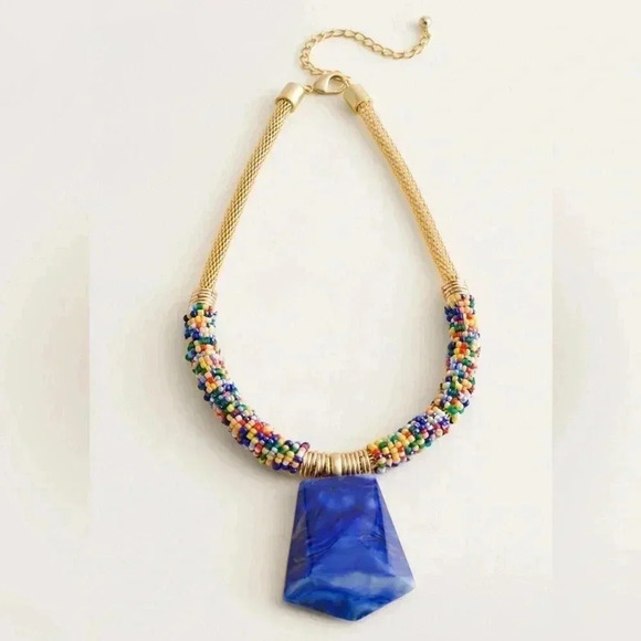 Chico's Jewelry - Chico's Reversible Multi-Color Color Kyia Pendant Necklace